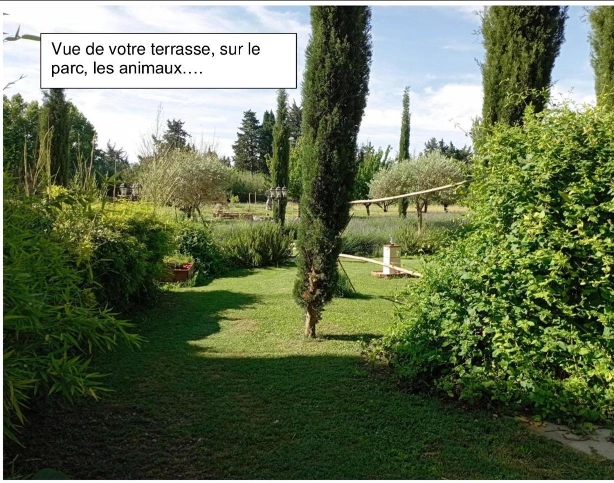 Le Mas De La Jardine Velleron Esterno foto