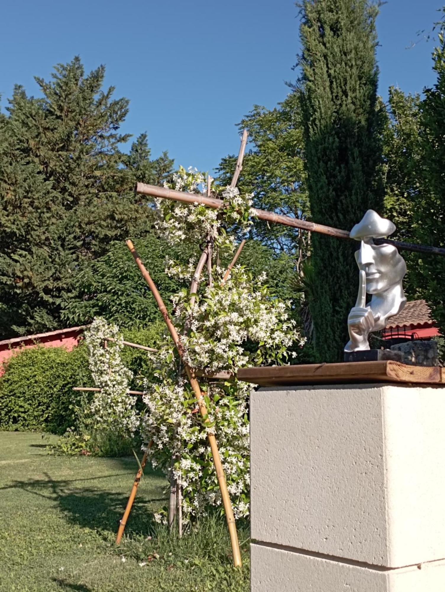Le Mas De La Jardine Velleron Esterno foto